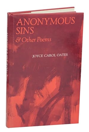 Seller image for Anonymous Sins & Other Poems for sale by Jeff Hirsch Books, ABAA