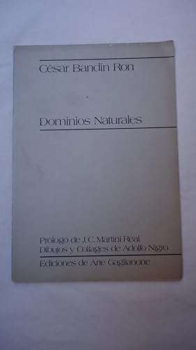 Imagen del vendedor de DEMONIOS NATURALES a la venta por Ernesto Julin Friedenthal