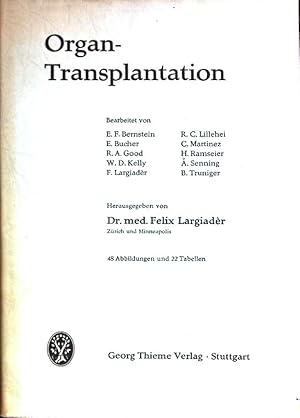 Seller image for Organ-Transplantation. for sale by books4less (Versandantiquariat Petra Gros GmbH & Co. KG)