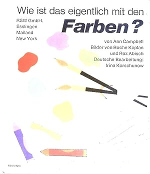 Wie ist das eigentlich mit den Farben?.