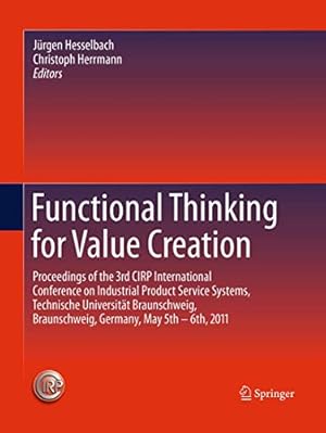 Imagen del vendedor de Functional Thinking for Value Creation [Soft Cover ] a la venta por booksXpress