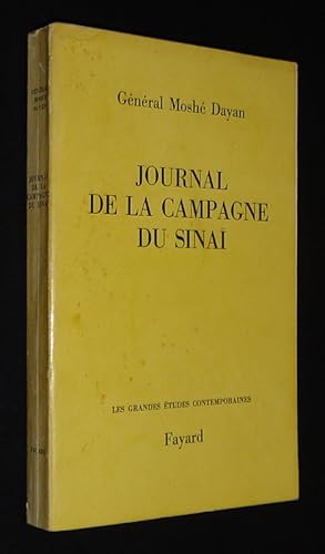 Seller image for Journal de la campagne du Sina for sale by Abraxas-libris