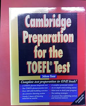 Imagen del vendedor de Cambridge Preparation for the TOEFL Test a la venta por biblion2