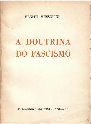 A doutrina do Fascismo