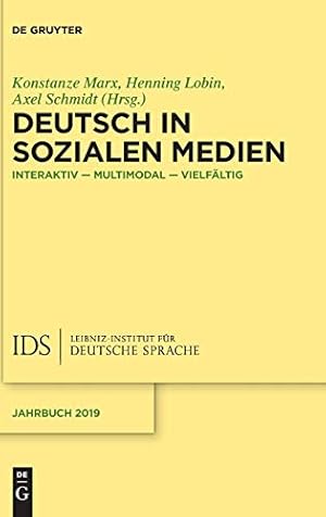 Immagine del venditore per Deutsch in Sozialen Medien: Interaktiv  Multimodal  Vielf¤ltig (Issn) (German Edition) [Hardcover ] venduto da booksXpress