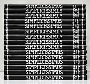 Simplicissimus. Jahrgang (1) 1954 - 1961 (Jahrgang 8). 8 Jahrgänge in 15 Bänden. Herausgegeben vo...