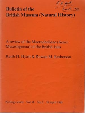 A review of the Macrochelidae (Acari: Mesostigmata) of the British Isles