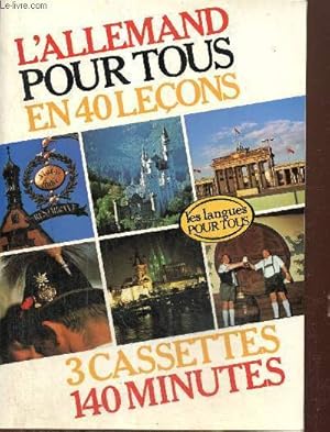 Bild des Verkufers fr L'Allemand pour tous en 40 leons zum Verkauf von Le-Livre