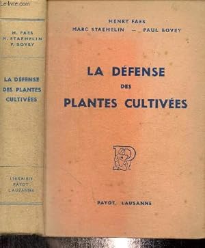 Imagen del vendedor de La dfense des plantes cultives a la venta por Le-Livre