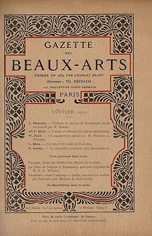 Gazette des Beaux-Arts (Sammelband Januar-April 1920)
