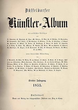 Düsseldorfer Künstler-Album (Vollständige Ausgabe 3. Jahrgang 1853)