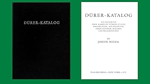 Dürer-Katalog. Ein Handbuch über Albrecht Dürers Stiche, Radierungen, Holzschnitte, deren Zuständ...