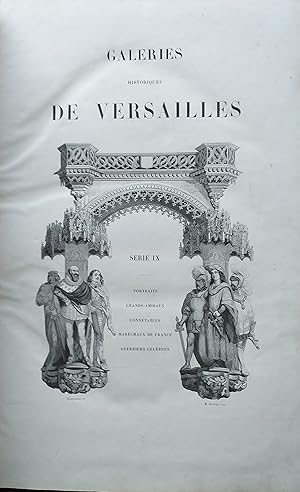 Galeries historiques de Versaillles ( SERIE IX Section I - III Portraits - Grands-Amiraux - Conné...