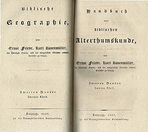 Handbuch der biblischen Alterthumskunde (nur Bd. 2 der Originalausgabe 1826/27)