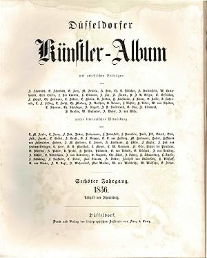 Düsseldorfer Künstler-Album (Vollständige Ausgabe 5. Jahrgang 1856)