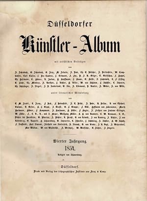 Düsseldorfer Künstler-Album (Vollständige Ausgabe 4. Jahrgang 1854)