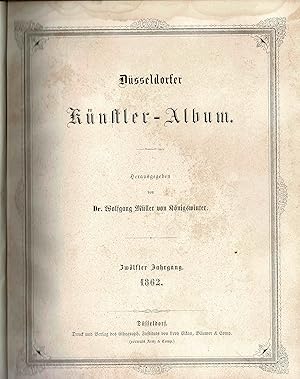 Düsseldorfer Künstler-Album (Vollständige Ausgabe 12. Jahrgang 1862)