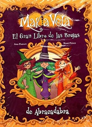 Imagen del vendedor de MAKIA VELA. El gran libro de las brujas de Abracadabra. (+ gorro brujil) a la venta por Librera DANTE