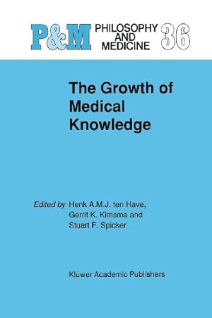 Immagine del venditore per The Growth of Medical Knowledge (Philosophy and Medicine) (Volume 36) [Paperback ] venduto da booksXpress