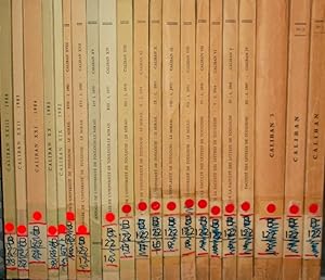 Caliban. Annales publiées par la Faculté des Lettres de Toulouse (CONVOLUTE of 21 vols.) - Vol. I...