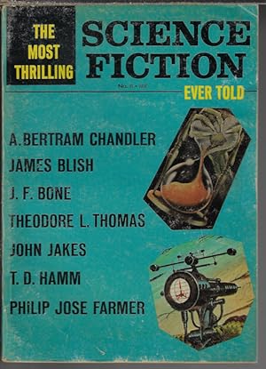 Imagen del vendedor de The Most Thrilling SCIENCE FICTION Ever Told: No. 6, Fall 1967 a la venta por Books from the Crypt