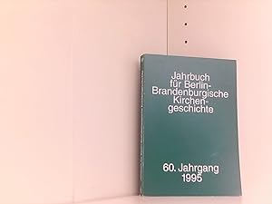 Seller image for Jahrbuch fr Berlin-Brandenburgische Kirchengeschichte for sale by Book Broker
