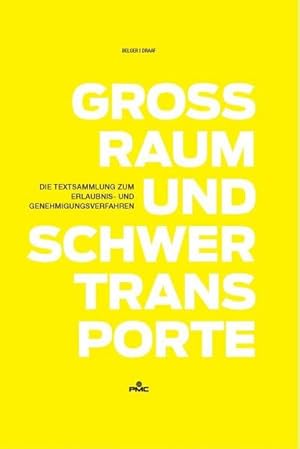 Seller image for Groraum- und Schwertransporte for sale by Rheinberg-Buch Andreas Meier eK