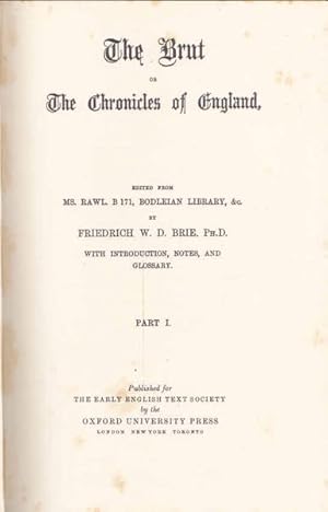 The Brut: Or, The Chronicles of England, Part 1 (Volume One)