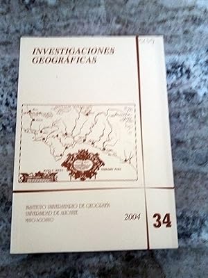 INVESTIGACIONES GEOGRÁFICAS: ANALES DE LA UNIVERSIDAD DE ALICANTE: INSTITUTO UNIVERSITARIO DE GEO...