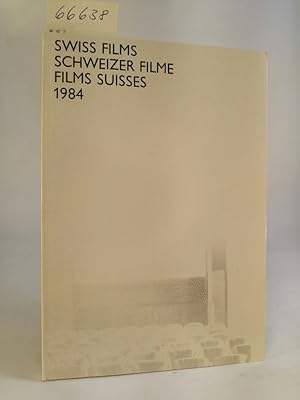 Seller image for Swiss Films, Films Suisses, Schweizer Filme for sale by ANTIQUARIAT Franke BRUDDENBOOKS