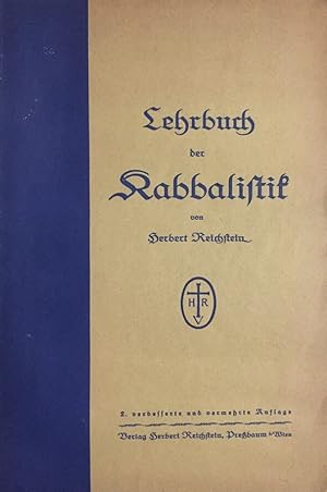 Lehrbuch der Kabbalistik.