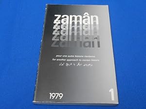 Imagen del vendedor de ZAMAN . Pour une autre histoire iranienne. 1 a la venta por Emmanuelle Morin