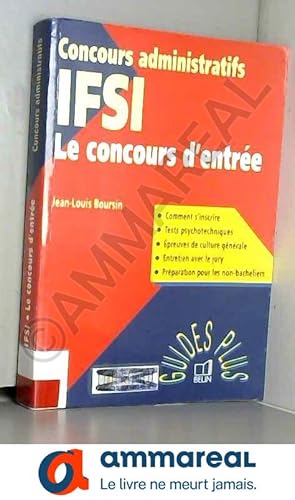 Seller image for IFSI : le concours d'entre for sale by Ammareal
