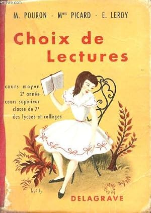 Imagen del vendedor de Choix de lectures cours moyen 2e anne et suprieur classes de 7e. a la venta por Le-Livre