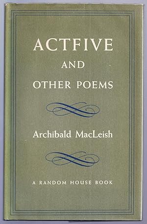 ACTFIVE AND OTHER POEMS
