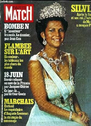 Bild des Verkufers fr PARIS MATCH N 1622 - Eddie Barclay : sa gorge est gurie mais son coeur a reu sa sixme flche, Rondeau : sa mre a fait des heures supplmentaires pour qu'il triomphe au Mans, Ilana, la nouvelle bombe isralienne prfre son travail a l'amour, Michel zum Verkauf von Le-Livre