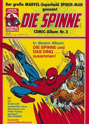 Bild des Verkufers fr Die Spinne. Comic-Album Nr. 3: All die, die nicht sehen wollen . zum Verkauf von Antiquariat Bernhardt