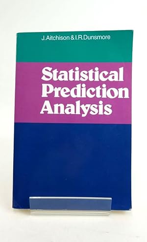Immagine del venditore per STATISTICAL PREDICTION ANALYSIS venduto da Stella & Rose's Books, PBFA