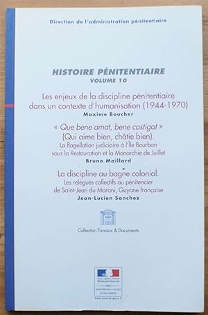 Image du vendeur pour Histoire pnitentiaire - Volume 10 mis en vente par Aberbroc