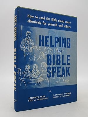 Imagen del vendedor de Helping the Bible Speak: How to read the Bible aloud more effectively a la venta por Shelley and Son Books (IOBA)