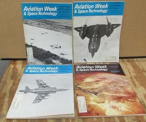 Seller image for AVIATION WEEK & SPACE TECHNOLOGY: Four Issues from 1968 for sale by Dearly Departed Books