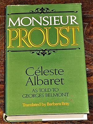 Seller image for Monsieur Proust for sale by Makovski Books
