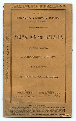 Immagine del venditore per Pygmalion and Galatea: An Entirely Original Mythological Comedy. In Three Acts venduto da Attic Books (ABAC, ILAB)