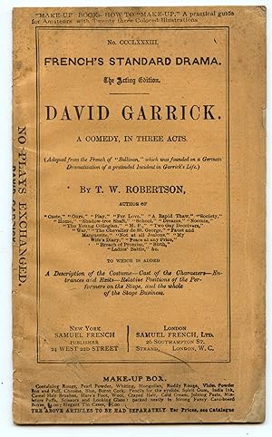 Immagine del venditore per David Garrick. A Comedy, In Three Acts venduto da Attic Books (ABAC, ILAB)