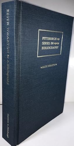 Seller image for Edith Wharton: A Descriptive Bibliography (Pittsburgh Series in Bibliography) for sale by Brenner's Collectable Books ABAA, IOBA