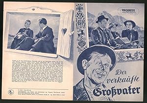 Seller image for Filmprogramm PFI Nr. 87 /54, Der verkaufte Grossvater, Josef Eichheim, Oskar Sima, Regie: Joe Stckel for sale by Bartko-Reher