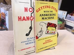 Imagen del vendedor de Getting Even with the Answering Machine & No Hang-Ups, 2 Book Lot a la venta por Take Five Books