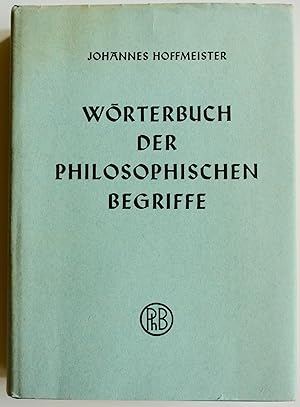 Wörterbuch der Philosophischen Begriffe.