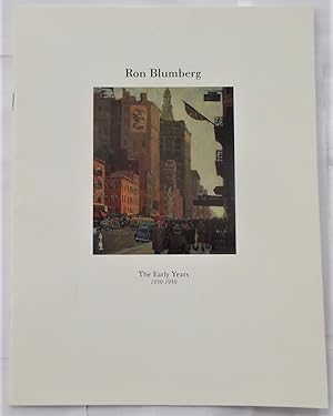 Ron Blumberg: The Early Years 1930-1950 (Art Exhibition Program): The Art Show - Seventh Regiment...