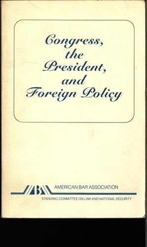 Image du vendeur pour Congress, the President, and foreign policy. Proceedings of a conference. mis en vente par Antiquariat Bookfarm